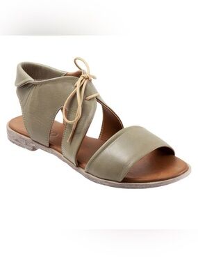 Bueno | Yara | Sage Green | Leather |
Gladiator | Lace Up |Flat Sandals |Size 37